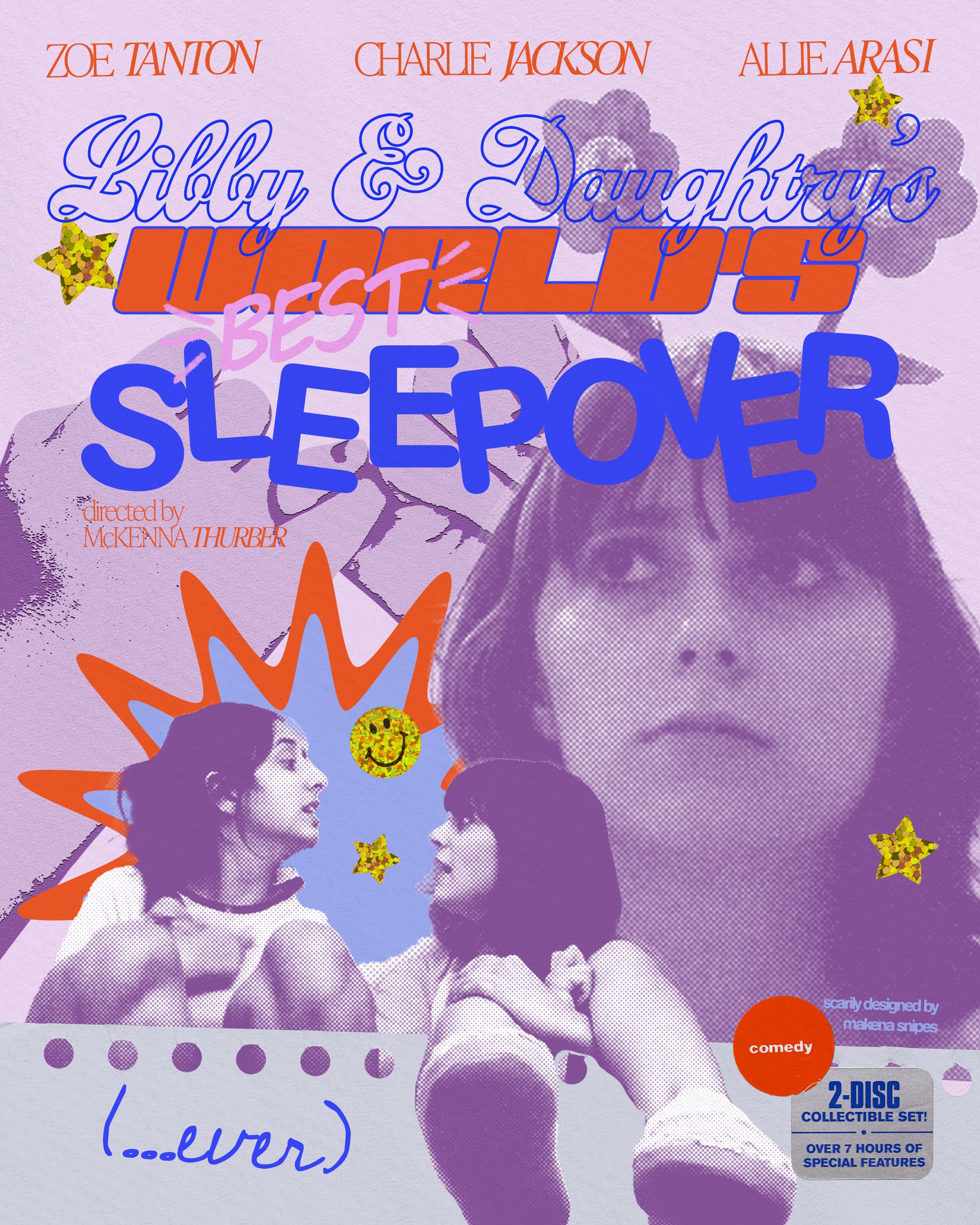 Libby and Daughtry's World's Best Sleepover, Ever.